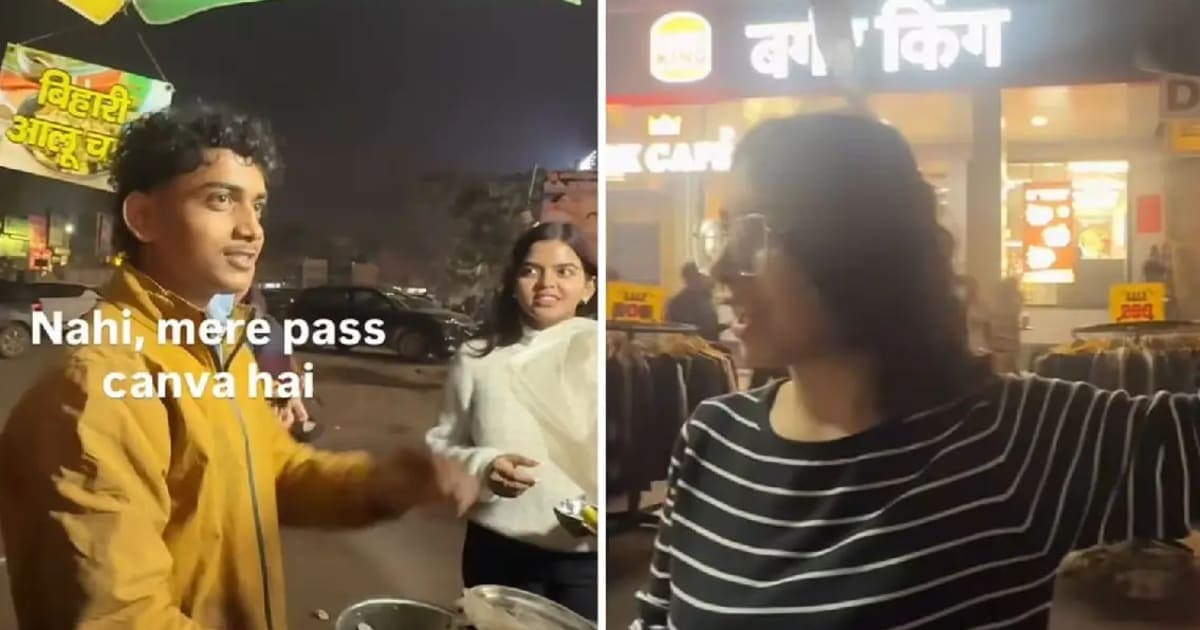 "Nahi, Mere Paas Canva Hai": The Viral Street Vendor Video Explained – Viral