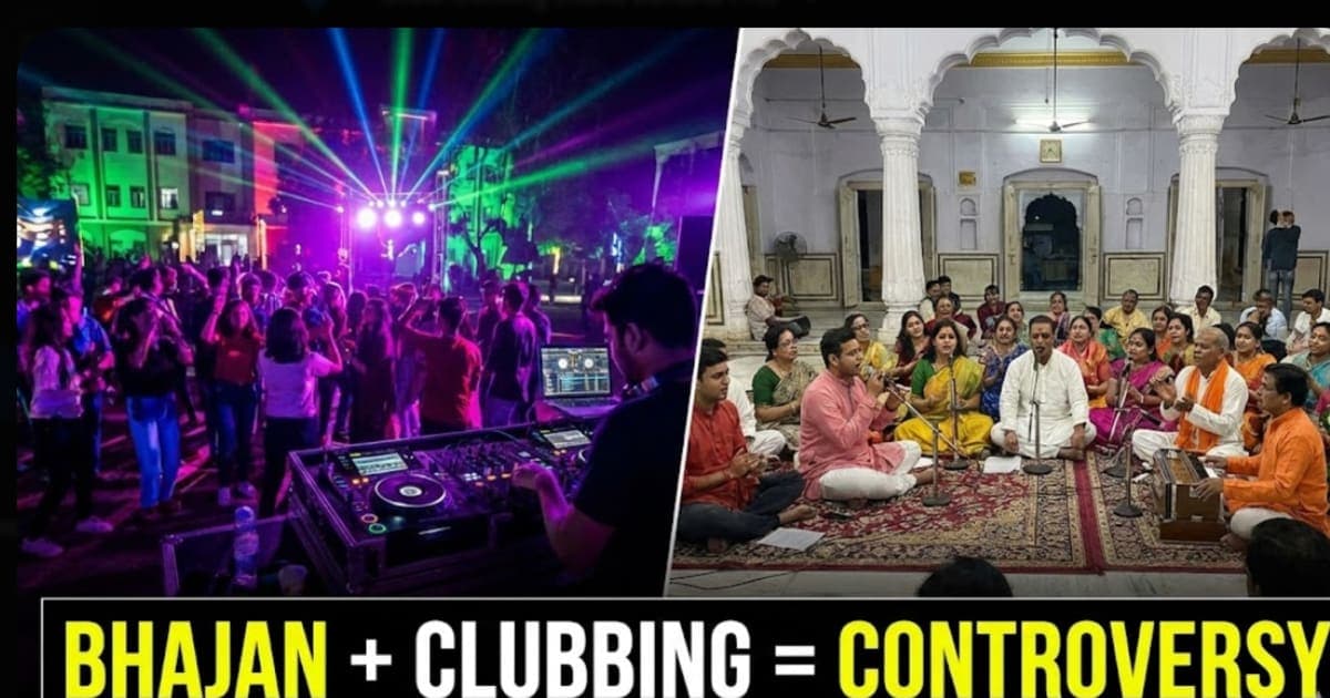 Bhajan Clubbing at Delhi University: The Viral Trend Explained
