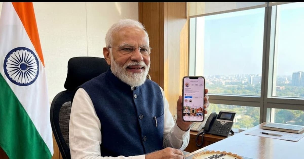 PM Modi Hits 100 Million Instagram Followers: A Global First