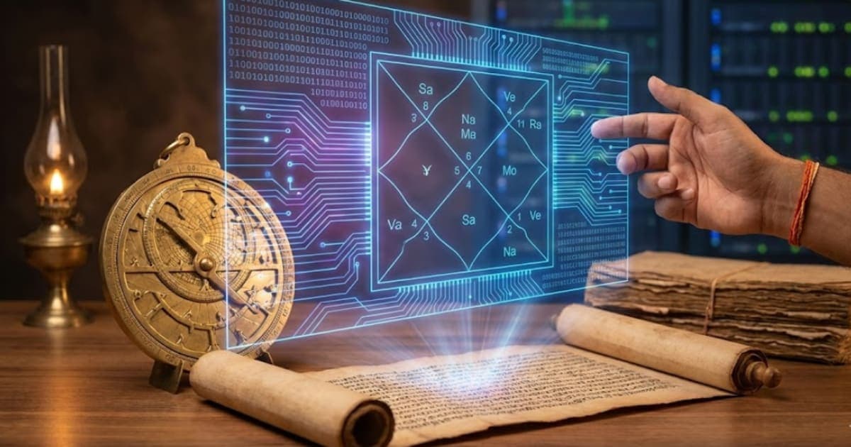The Digital Pandit: How AI Jyotish Is Changing Astrology