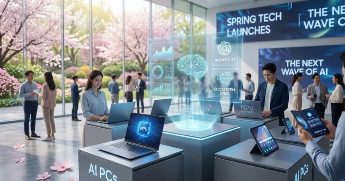 March 2026 Tech: AI PCs, Apple M5, Agentic AI & Big Launches