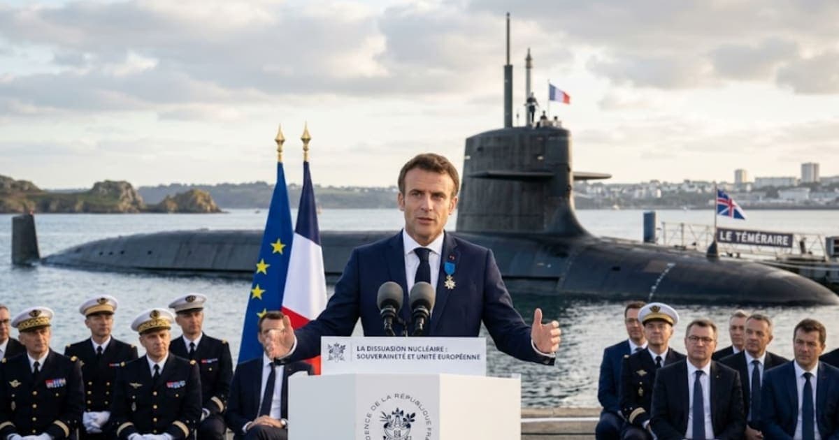 Macron Expands French Nuclear Arsenal and Extends Deterrence to 8 European Allies | March 2026 – War