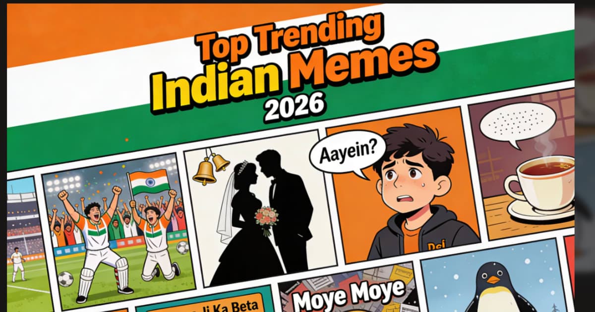 20 Top Trending Memes in India Right Now — March 2026: Cricket, Bollywood, Desi Humor & More