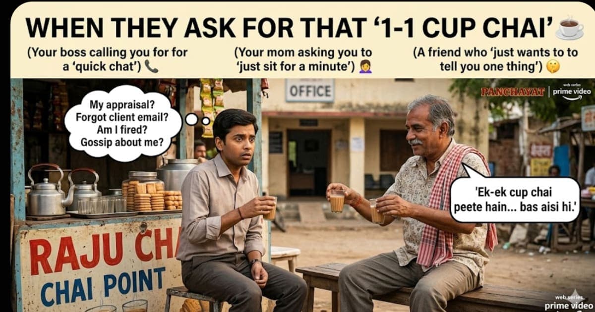 Panchayat "1-1 Cup Chai" Meme Origin and Meaning — Season 3 Amazon Prime 2026