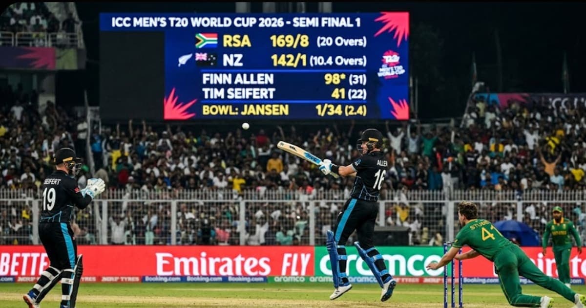 Finn Allen 33-Ball Century: NZ Beat SA, T20 WC Final