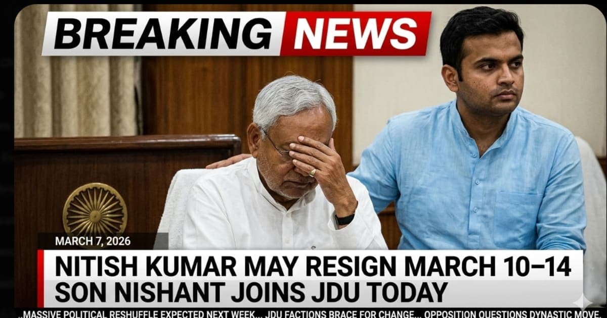 Bihar CM Change 2026: Nitish Kumar Resignation & Who Will Be Next Chief Minister