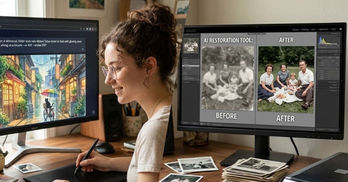 Ghibli AI Art & Photo Restoration 2026: Why These Trends Won't Die & Best Tools