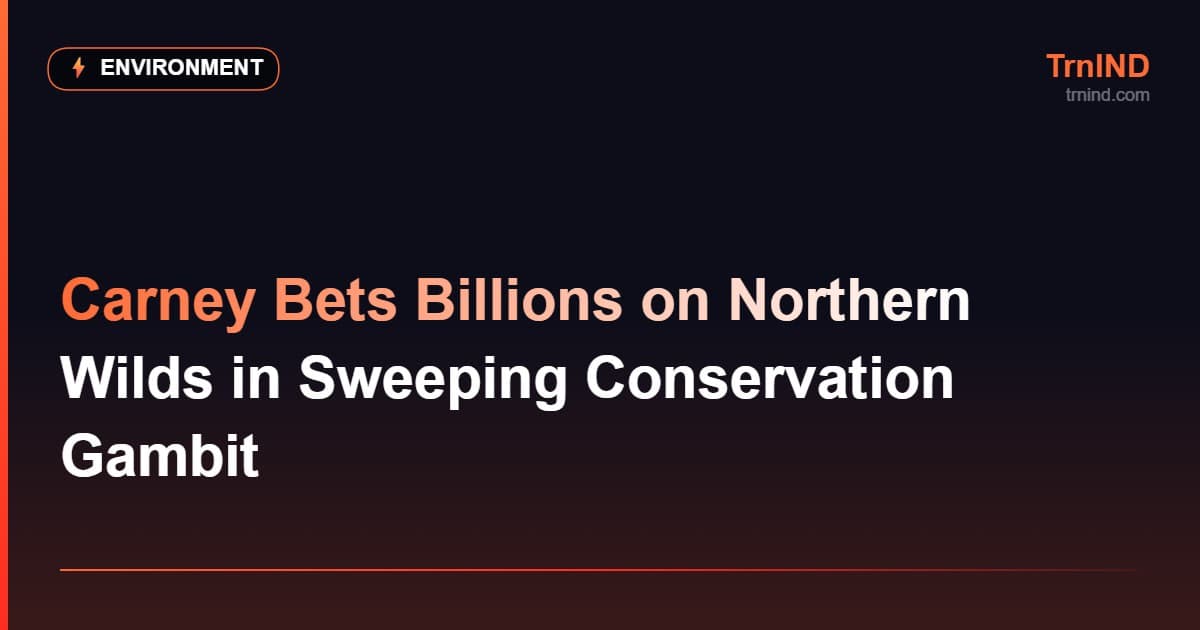 Carney Bets Billions on Northern Wilds in Sweeping Conservation Gambit