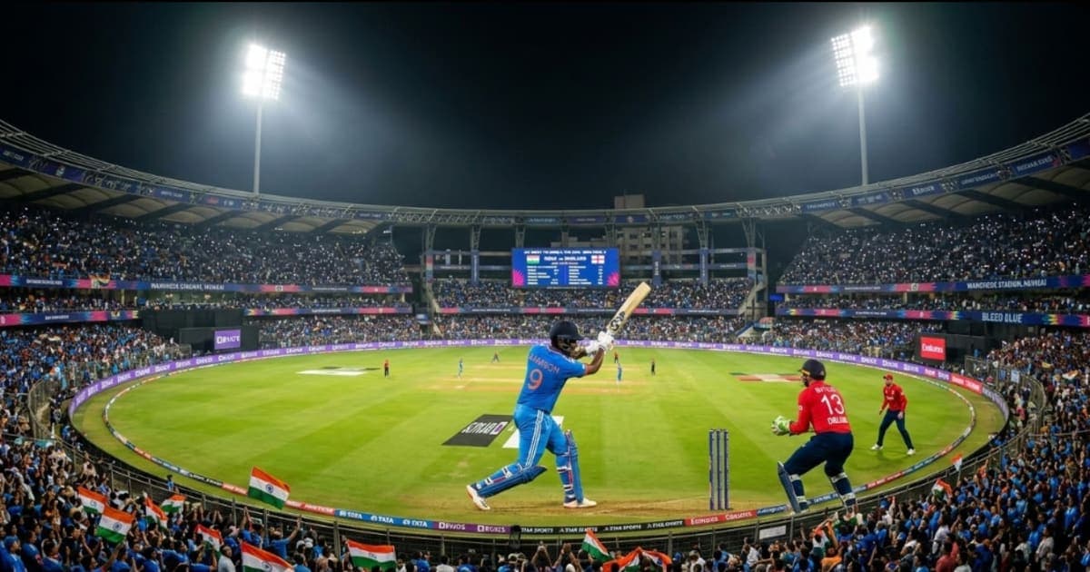 India 253 vs England: T20 WC Semi-Final 2026 Live