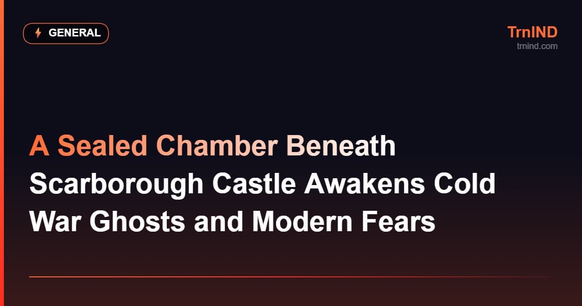 A Sealed Chamber Beneath Scarborough Castle Awakens Cold War Ghosts and Modern Fears